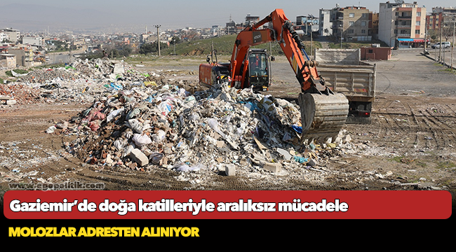 Gaziemir’de doğa katilleriyle aralıksız mücadele
