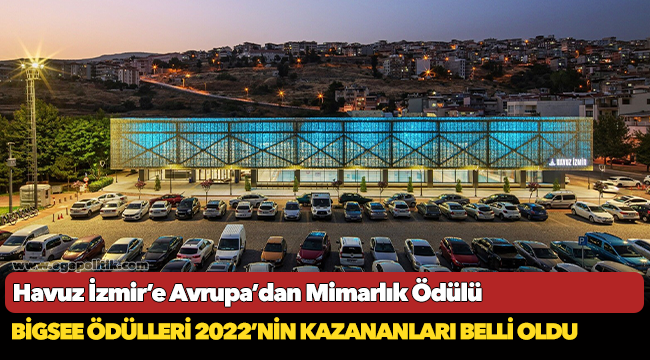 Havuz İzmir’e Avrupa’dan Mimarlık Ödülü
