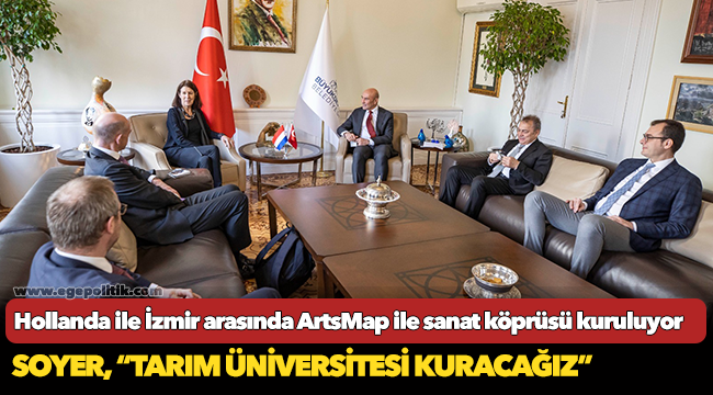 Hollanda ile İzmir arasında ArtsMap ile sanat köprüsü kuruluyor