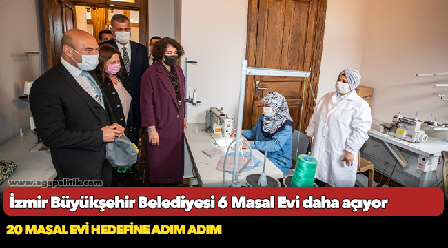 İzmir Büyükşehir Belediyesi 6 Masal Evi daha açıyor