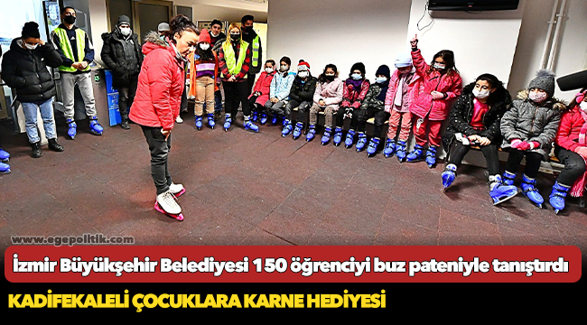 Kadifekaleli çocuklara karne hediyesi