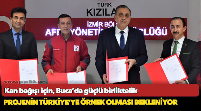 Kan bağışı için, Buca’da güçlü birliktelik