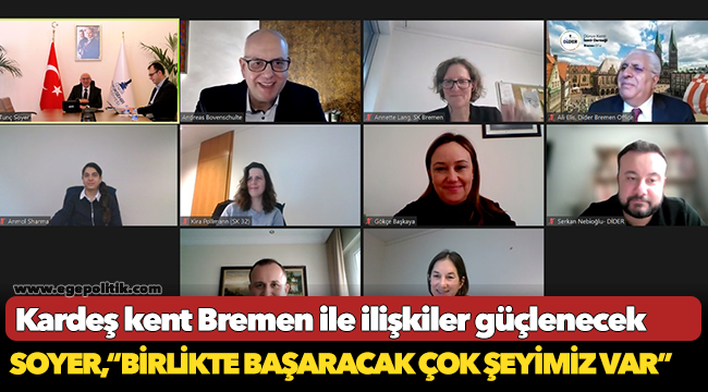 Kardeş kent Bremen ile ilişkiler güçlenecek