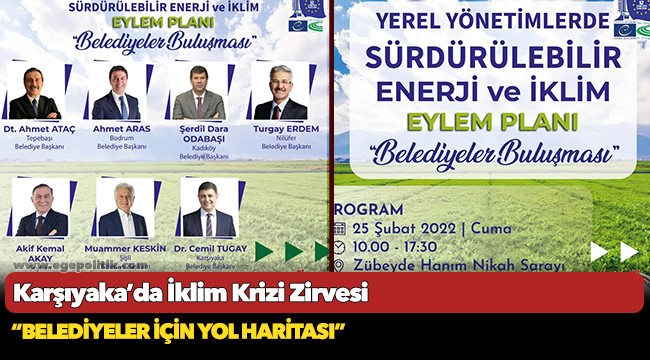 Karşıyaka’da İklim Krizi Zirvesi