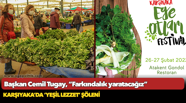 Karşıyaka’da ‘Yeşil Lezzet’ Şöleni