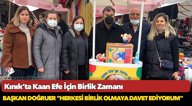 Kınık’ta Kaan Efe İçin Birlik Zamanı