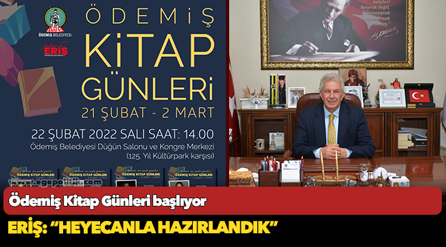 Ödemiş Kitap Günleri başlıyor