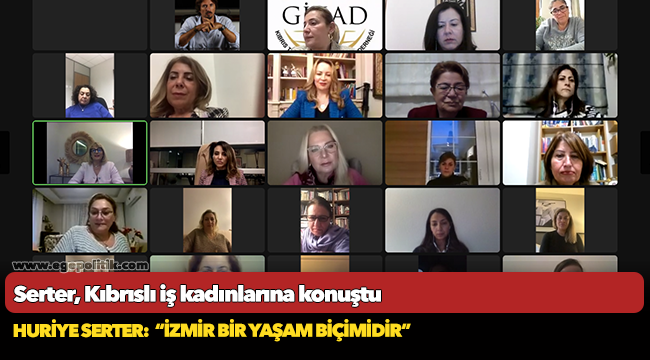 Serter, Kıbrıslı iş kadınlarına konuştu