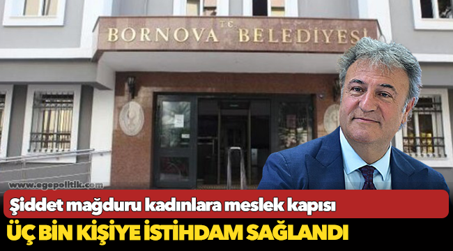 Şiddet mağduru kadınlara meslek kapısı