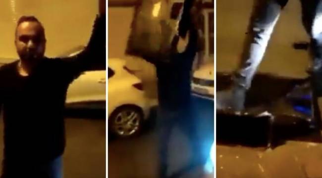 Aras Edaş önüne gidip televizyonu parçaladı: Allah belanızı versin, kullanmıyorum elektrik