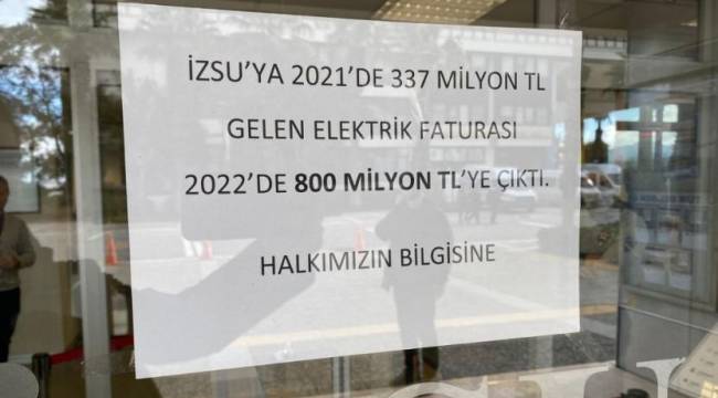 Tunç Soyer 'bu fotoğraf her şeyin özeti' dedi: 800 milyonluk elektrik faturası