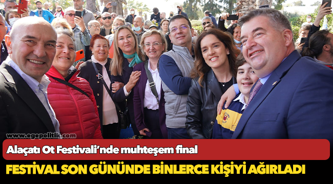 Alaçatı Ot Festivali’nde muhteşem final