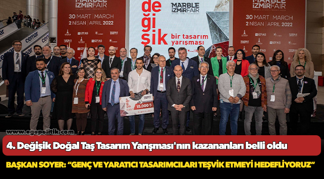 Başkan Soyer: “Genç ve yaratıcı tasarımcıları teşvik etmeyi hedefliyoruz”