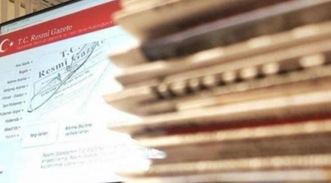 Bazı kişi ve kuruluşların mal varlıkları donduruldu