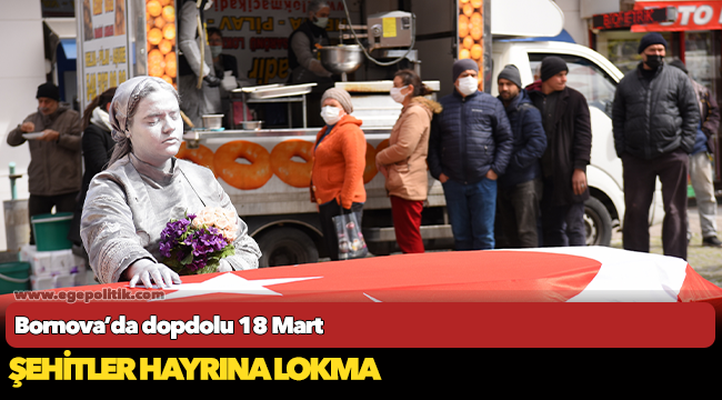 Bornova’da dopdolu 18 Mart