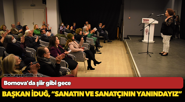 Bornova’da şiir gibi gece