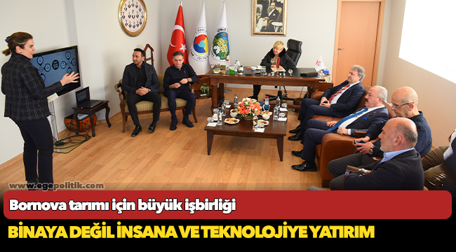 Bornova tarımı için büyük işbirliği