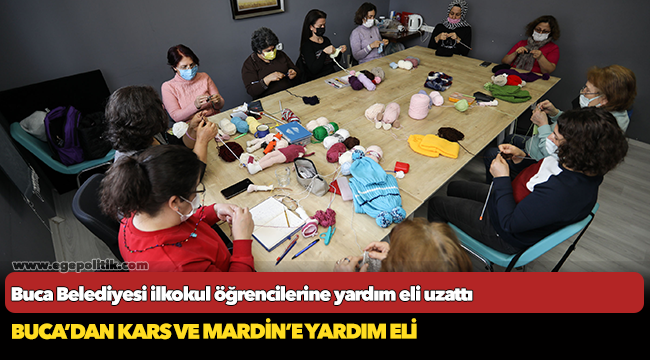 Buca’dan Kars ve Mardin’e yardım eli