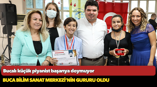 Bucalı küçük piyanist başarıya doymuyor