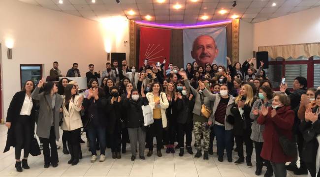 CHP Buca 8 Mart’ta emekçi kadınlarla buluştu