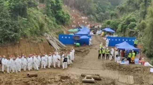 Çin'de yolcu uçağının düştüğü alan kazılacak