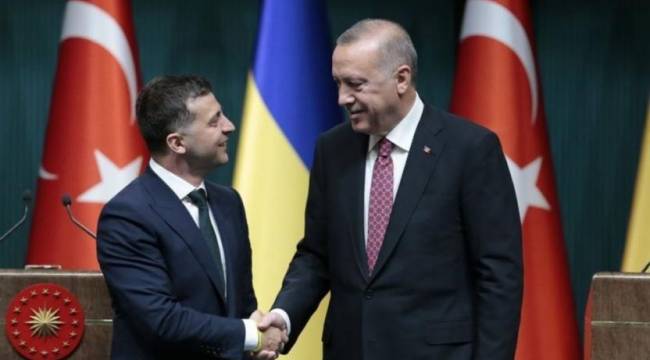 Erdoğan, Zelenskiy ile görüştü