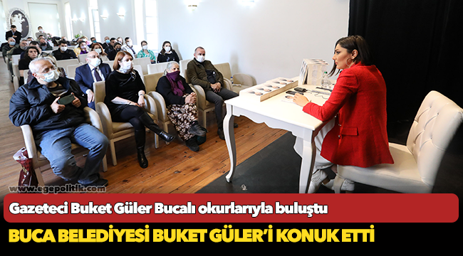 Gazeteci Buket Güler Bucalı okurlarıyla buluştu