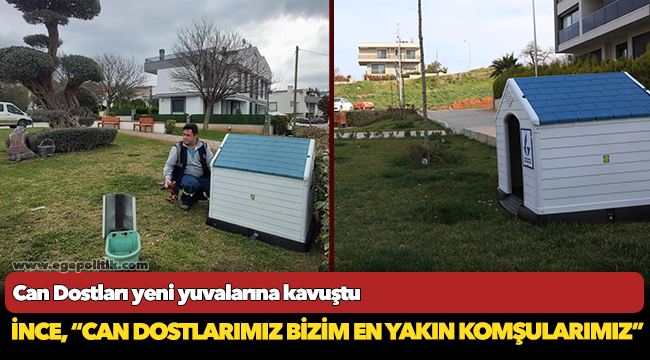 Güzelbahçe’den Can Dostlara Sıcak Yuva