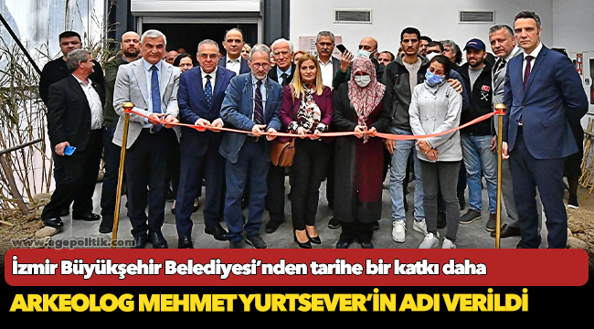 İzmir Büyükşehir Belediyesi’nden tarihe bir katkı daha