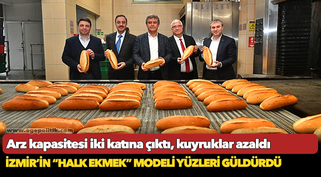 İzmir’in “Halk Ekmek” modeli yüzleri güldürdü