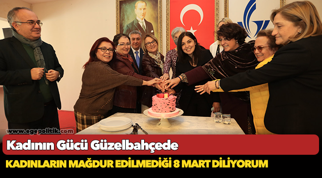 ‘Kadının Gücü Sergisi’ Güzelbahçe’de