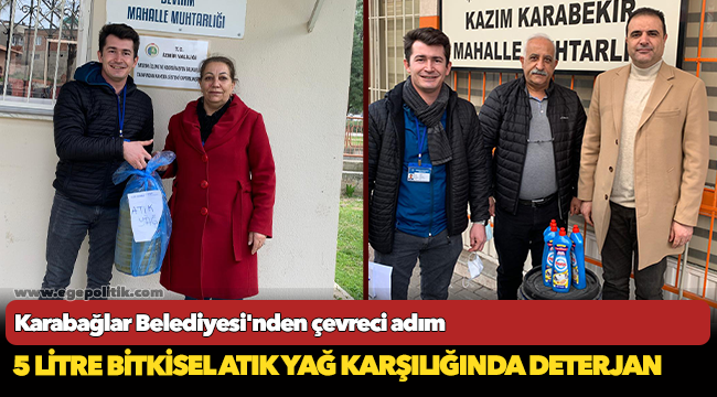 Karabağlar Belediyesi'nden çevreci adım