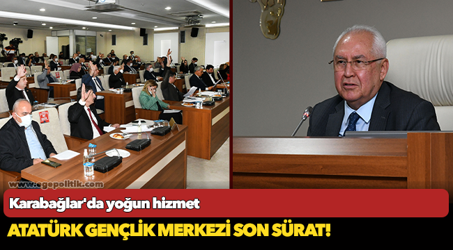 Karabağlar'da yoğun hizmet