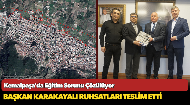 Kemalpaşa’da Eğitim Sorunu Çözülüyor