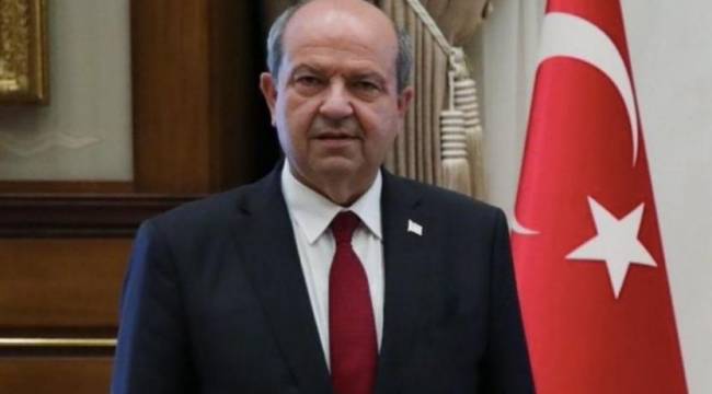 Kuzey Kıbrıs Cumhurbaşkanı Falyalı sorusu üzerine gazeteciyi odadan çıkarttı