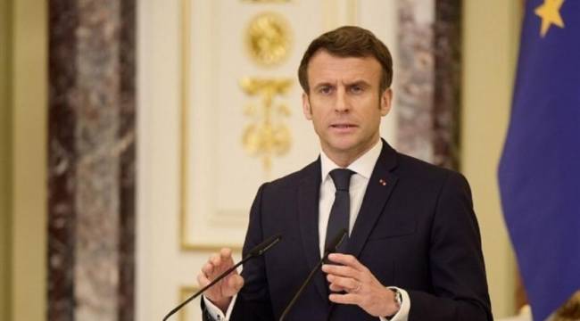 Macron: Fransa, Türkiye ve Yunanistan'la birlikte tahliye operasyonu gerçekleştirecek