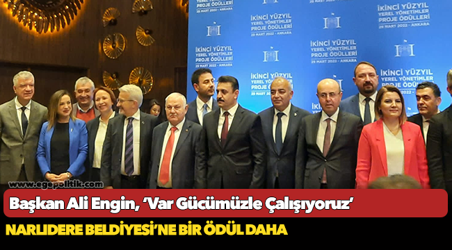 Narlıdere Beldiyesi’ne Bir Ödül Daha