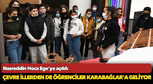 Nasreddin Hoca Ege'ye açıldı