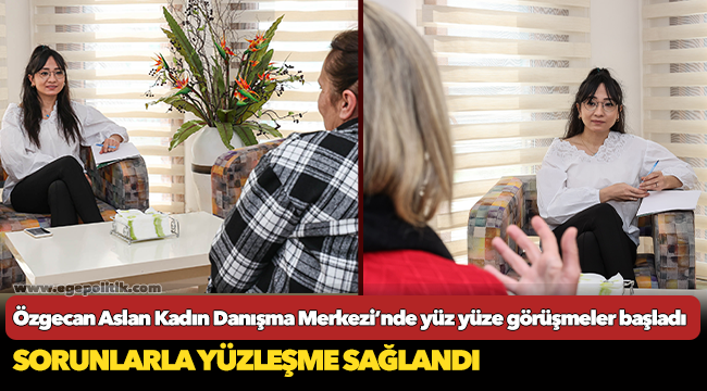 Özgecan Aslan Kadın Danışma Merkezi’nde yüz yüze görüşmeler başladı