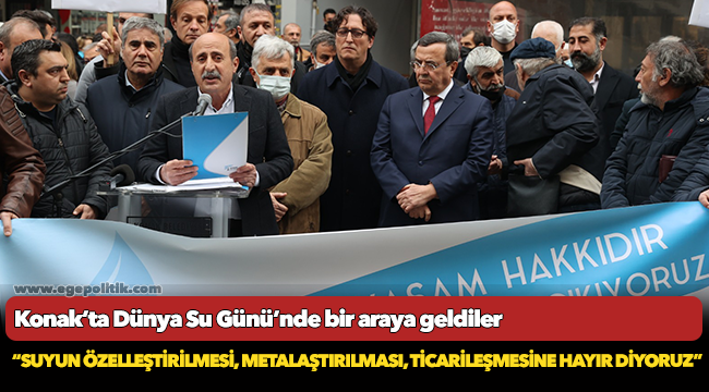 "Su yoksa hayat da yok"