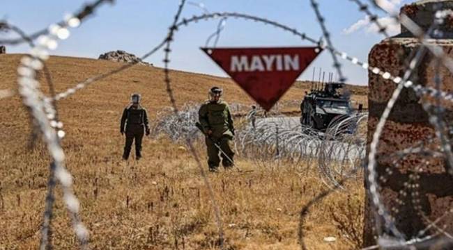 Suriye'den Türkiye'ye kaçak geçiş yapmak isteyen kişi mayına bastı