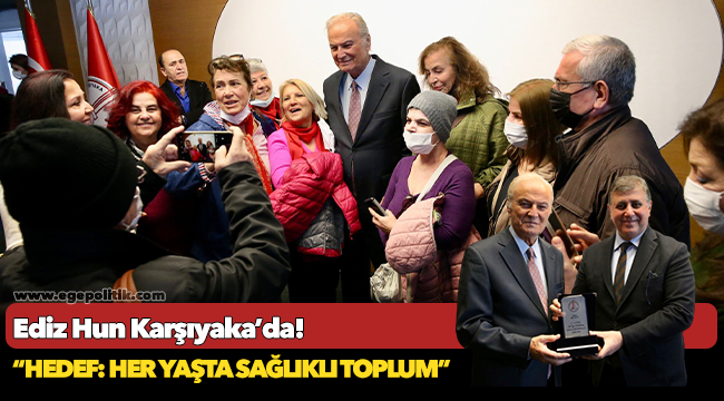 Yaş dostu etkinlikler hız kesmiyor Ediz Hun Karşıyaka’da!