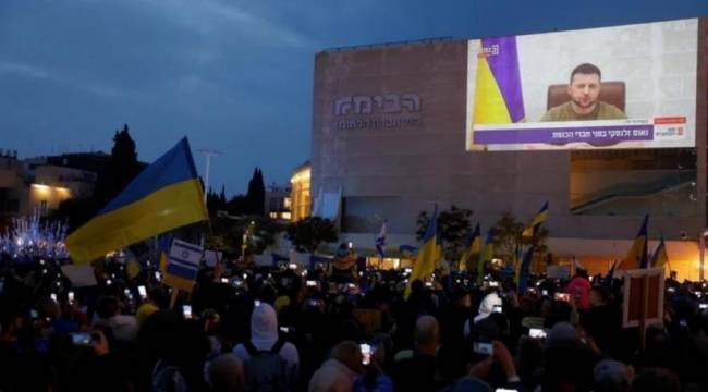 Zelenskiy'den İsrailli vekillere: 'Sizden neden silah alamıyoruz?'