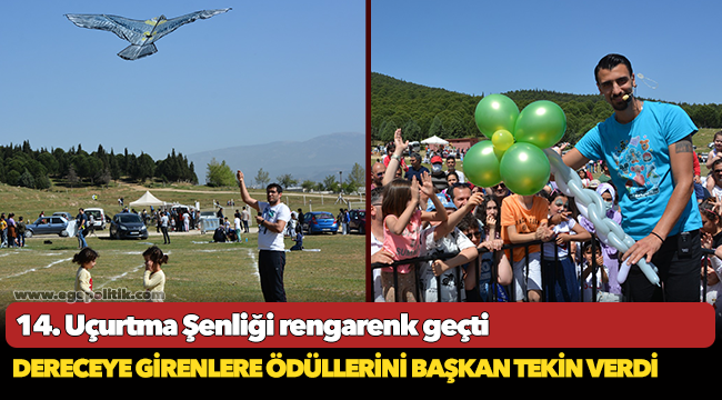 14. Uçurtma Şenliği rengarenk geçti