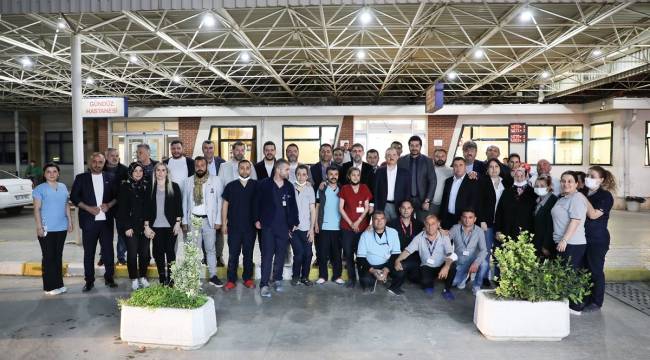 AK Parti İzmir İl Başkanı Kerem Ali Sürekli;  "Aslan payı, sağlıkçılarımızın…"