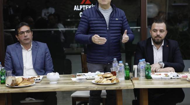 AK Parti İzmir İl Başkanı Kerem Ali Sürekli;  "Öz gücümüzle çözemeyeceğimiz sorun yok!"