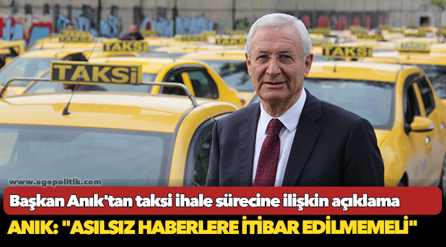 Anık: "Asılsız Haberlere İtibar Edilmemeli"