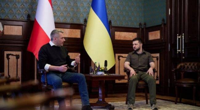Avusturya Şansölyesi Kiev'den sonra Moskova'ya gidiyor