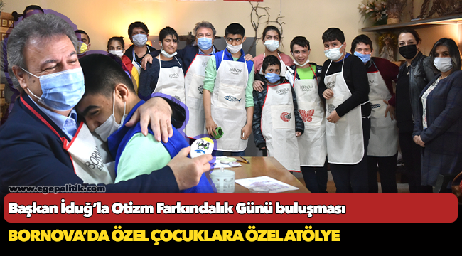 Başkan İduğ’la Otizm Farkındalık Günü buluşması