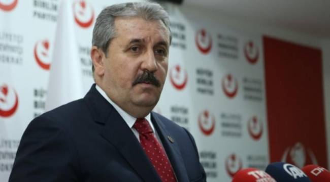 BBP Genel Başkanı Destici: Mültecilerin tamamı savaş bitiminde gönderilmeli